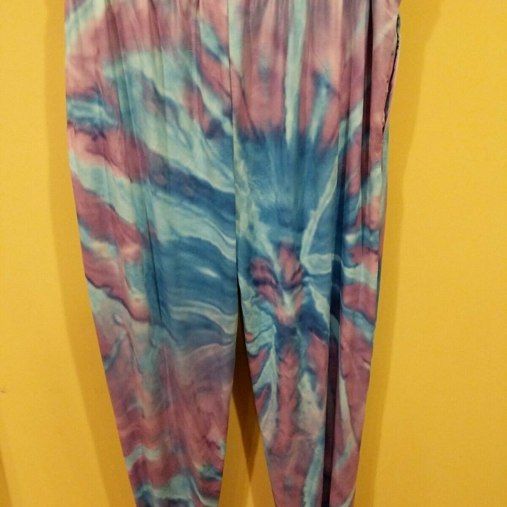Disney Lilo And Stitch "Let's Get Weird" Lounge Pants Size L (36/38) - Picture 3 of 5